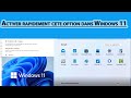 Dsactiver rapidement cette option dans windows 11 pour acclrer votre pc