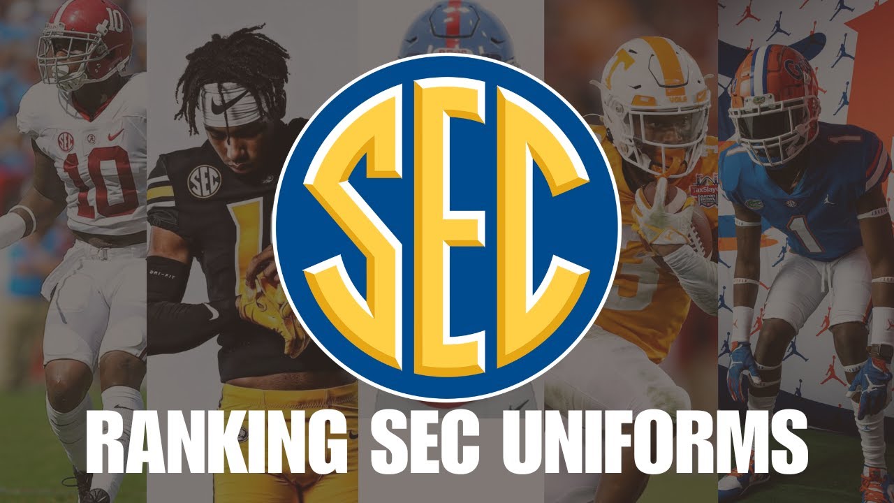 Ranking SEC Football Uniforms YouTube Ranking SEC Football Uniforms YouTube