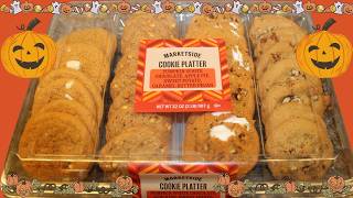 Marketside Cookie Platter: Pumpkin White Chocolate, Apple Pie, Sweet Potato, Caramel Butter Pecan