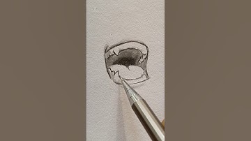 Quick sketch of anime mouth