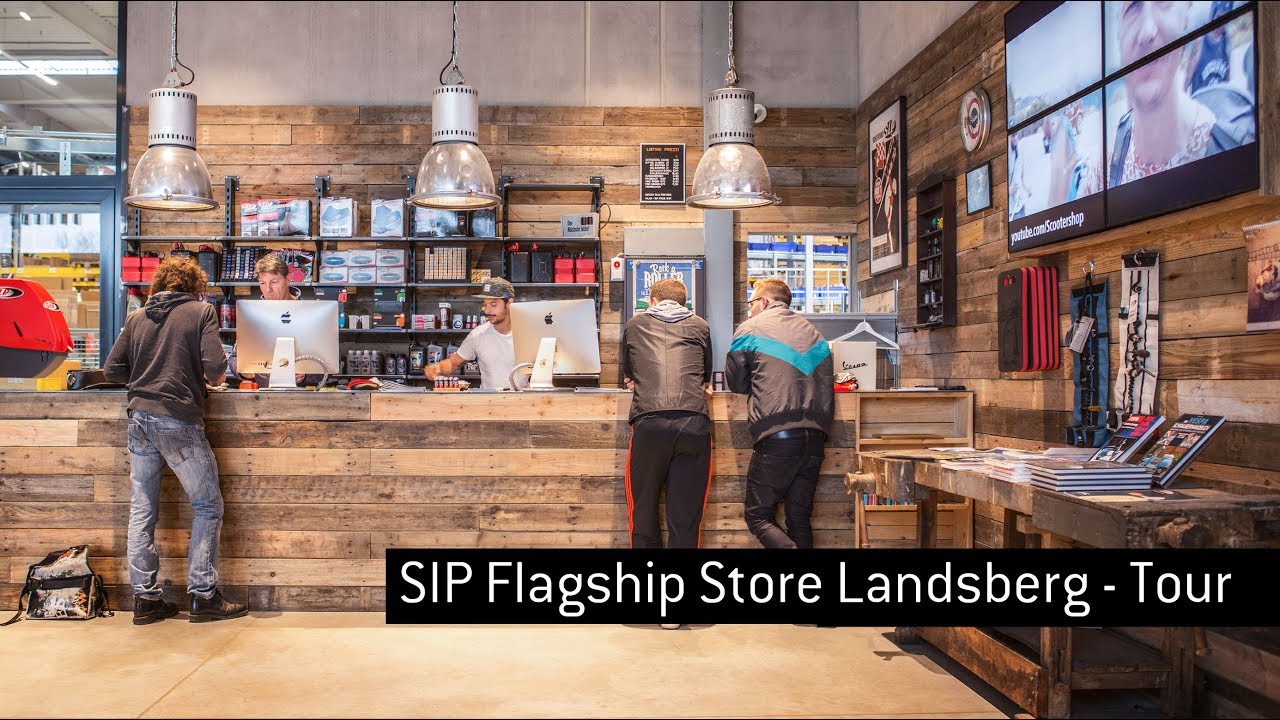 inerti plade fraktion SIP Flagshipstore Landsberg (Germany) - Tour - YouTube