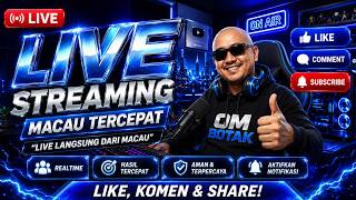 LIVE DRAW TOTO MACAU | LIVE MACAU TERCEPAT | LIVE TOTO MACAU HARI INI | KELUARAN MACAU | LIVE TTM