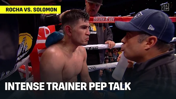 Intense Corner Pep Talk Inspires Alexis Rocha to V...