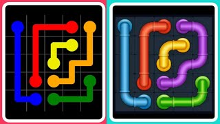 ✅Pipe Art game ki video and 🆚 Flow Free gaming ki new video 🥴🥴 screenshot 5