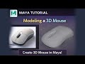Maya Tutorial | Mouse Modeling Easy Process Step by Step