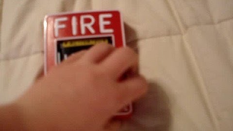 Wheelock E70-RSS Remote Strobe Fire Alarm Test