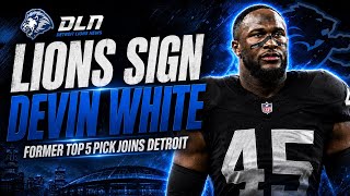 Lions Sign Devin White After Jimmy Rolder Goes Down | What It Actually Means