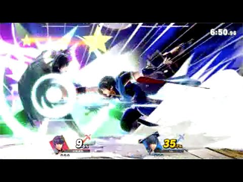 シールドブレイク→横スマ先端＝撃墜[スマブラSP]