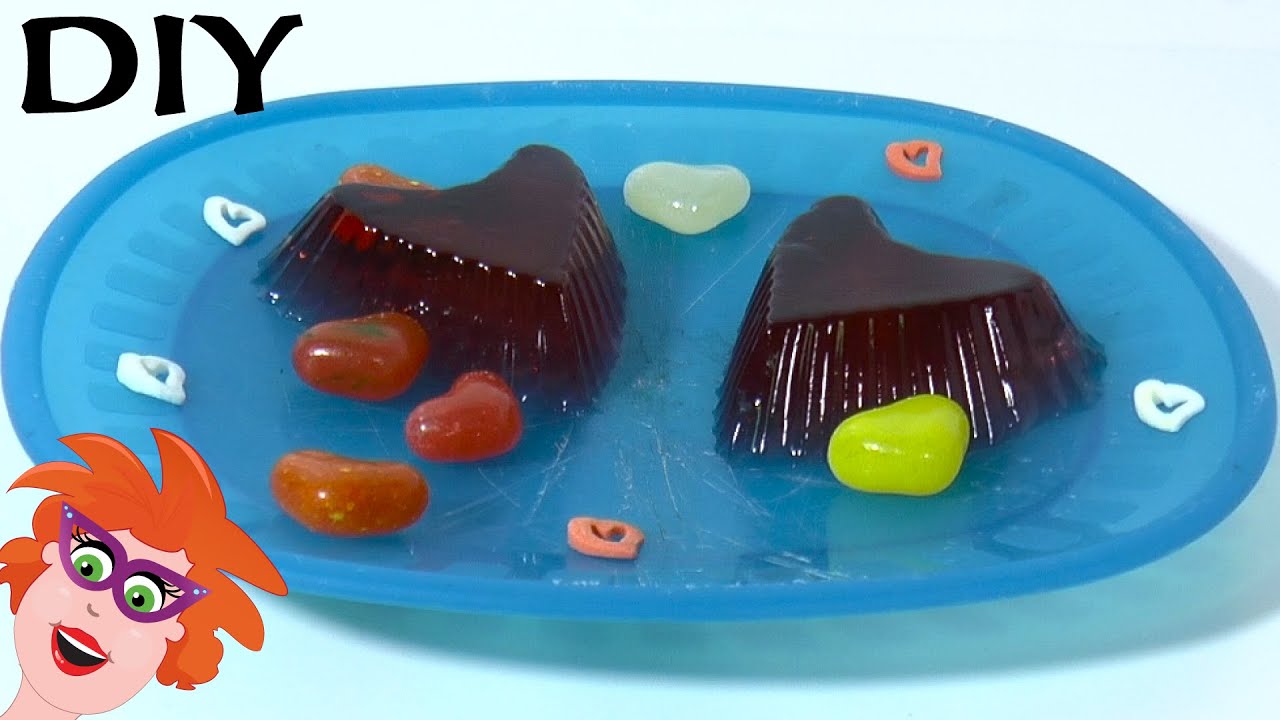 DIY zelf Valentijns Jelly pudding maken YouTube