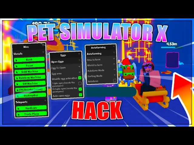 Pet Sim X Auto Hatch Script  Auto Farm, Auto Eggs, Auto Golden