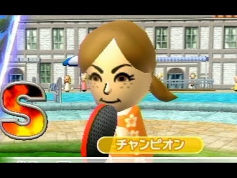 チャンピオンが強すぎる Wii Sports リゾート 卓球 Youtube