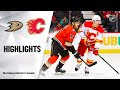 NHL Highlights | Ducks @ Flames 02/17/20