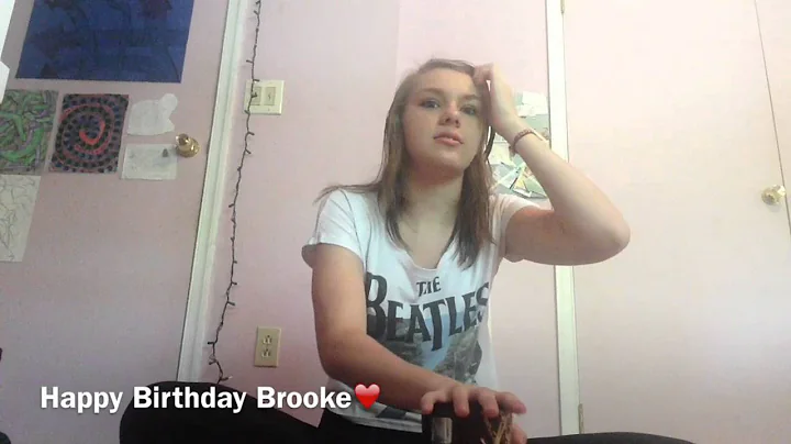 Happy birthday Brooke