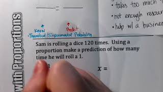 Making Predictions w/ Proportions