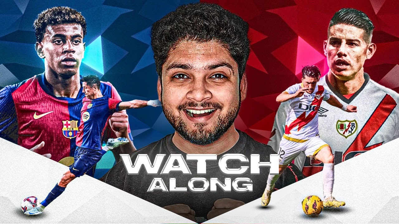 Rayo Vallecano vs Barcelona Live Reaction & Watchalong - YouTube