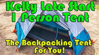 Kelty Late Start 1 Person Tent | Review and Setup by Zona Camp & Hike 9,124 views 2 years ago 7 minutes, 25 seconds