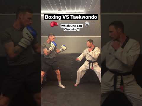 BOXING VS TAEKWONDO | Which One You Choosing? #shorts