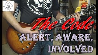 The Code - Alert, Aware, Involved - Punk Guitar Cover (guitar tab in description!)