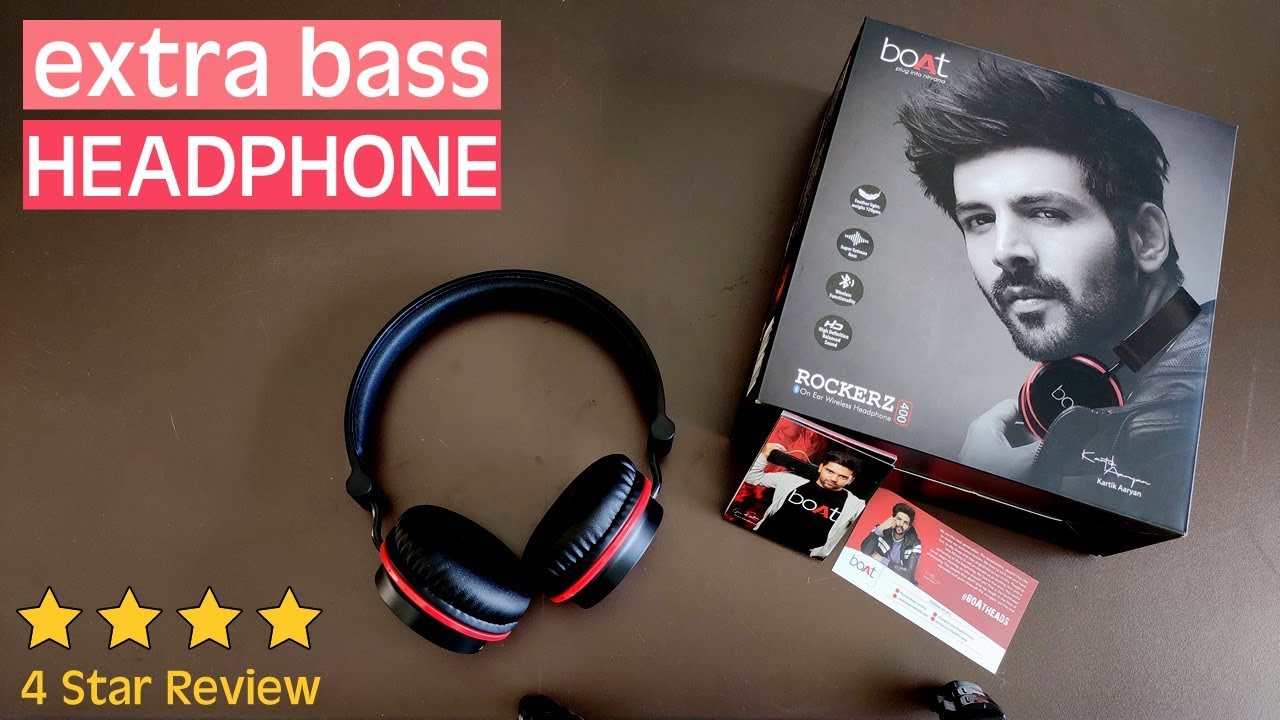 Boat Rockerz 400 Super Bass Headset With Mic Boat Rockerz Bluetooth Headphone Review Youtube