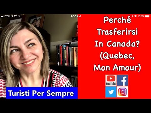 Video: Perché Dovremmo Fare I Bagagli E Trasferirci A Montreal