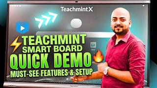 Teachmint Smart Board Quick Demo ⚡️ Must-See Features & Setup 🔥