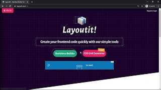 Membuat Web sederhana dengan Layoutit