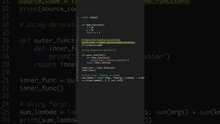 Python Hidden Features in 60 Seconds - Boost Productivity #shorts
