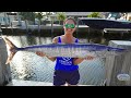 BIG WAHOO CATCH CLEAN & COOK! COCONUT Crusted Wahoo Bites!!