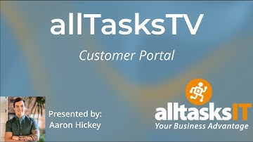 allTasksTV - Customer Portal