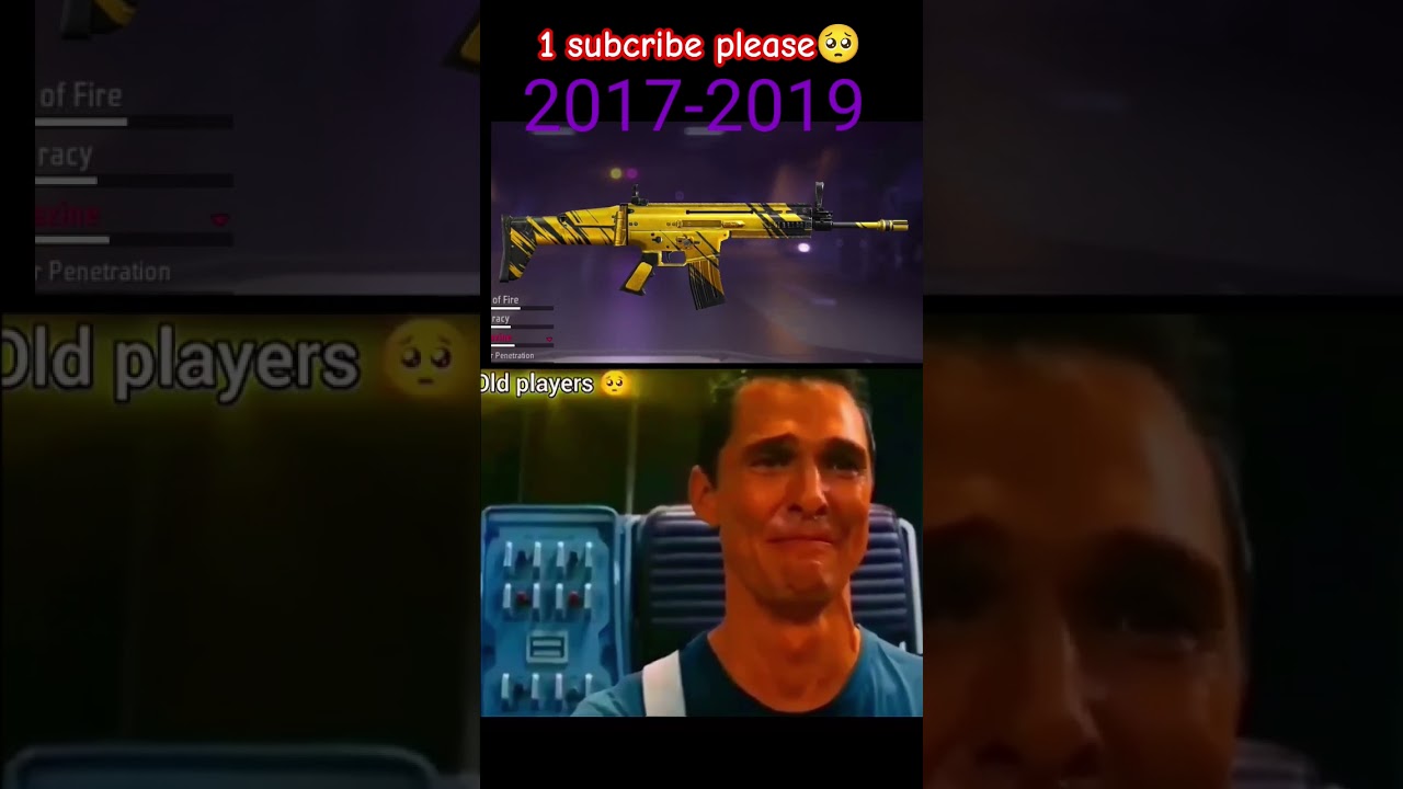 2024 x 2017 scar skin | missing golden days | old player legendary skin