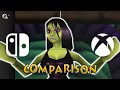 Comparación de Banjo-Kazooie (Primeros minutos) : Nintendo Switch Vs. Xbox