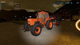 Mowing the Lawn with the Fiat 1300 DT Tractor (Farming Sim)