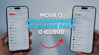 Como MOVER o Armazenamento do iPhone para o iCloud!!