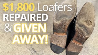 Expensive Shoes Restored and Given to College Student