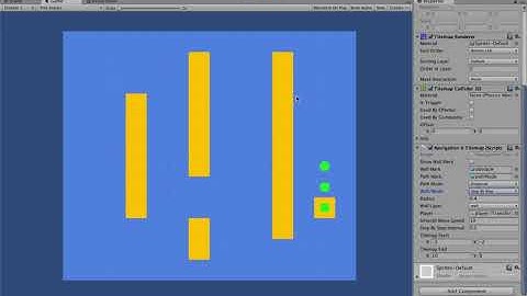 2D navigation for tilemap in Unity3D