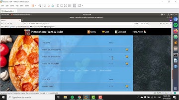E-commerce Website for Pizza restaurent - CS50W project 3