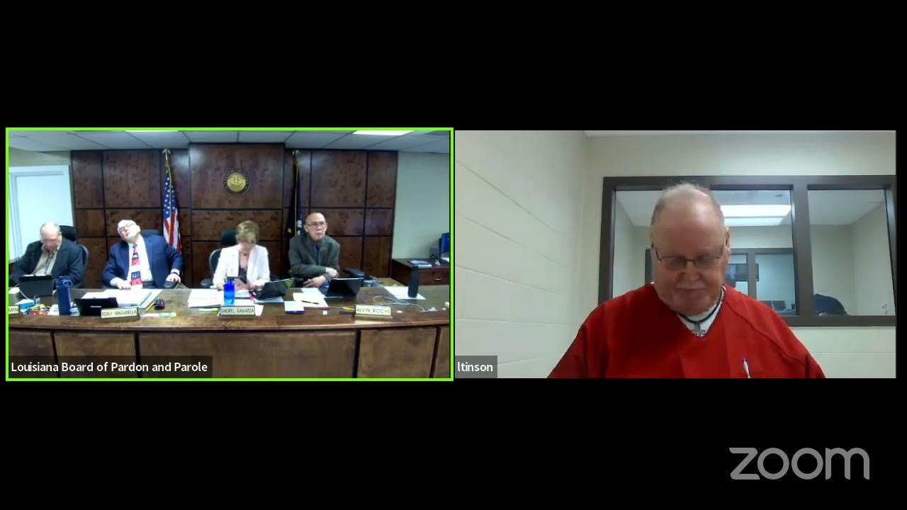 Louisiana Board of Pardons and Parole March 27, 2023 YouTube