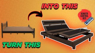 DIY - SIMPLE BED TO REMOTE CONTROL FLOATING BED - AUTOMATIC BED