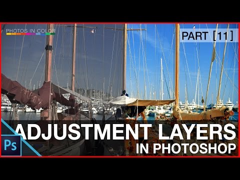 Photoshop adjustment layers tutorial - Photoshop tutorial for beginners