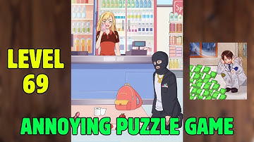 Annoying Puzzle Game Level 69: Find the Stolen Items