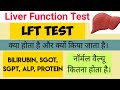 Lft test explain in hindi  liver function test normal value