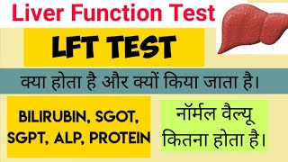 LFT test explain in hindi | Liver function test normal value