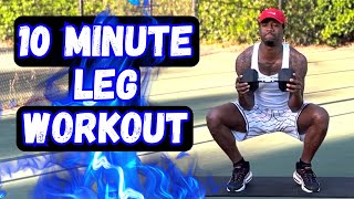 10 MINUTE LEG DAY WORKOUT | Grane Fitness Austin King Fit LEG WORKOUTS