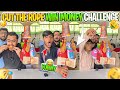 Cut the rope to win prizes funny family challenge