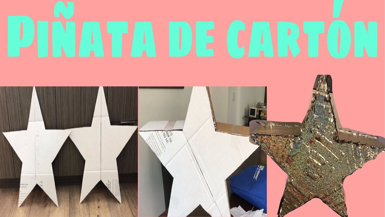 Instructivo De Una Piñata De Estrella