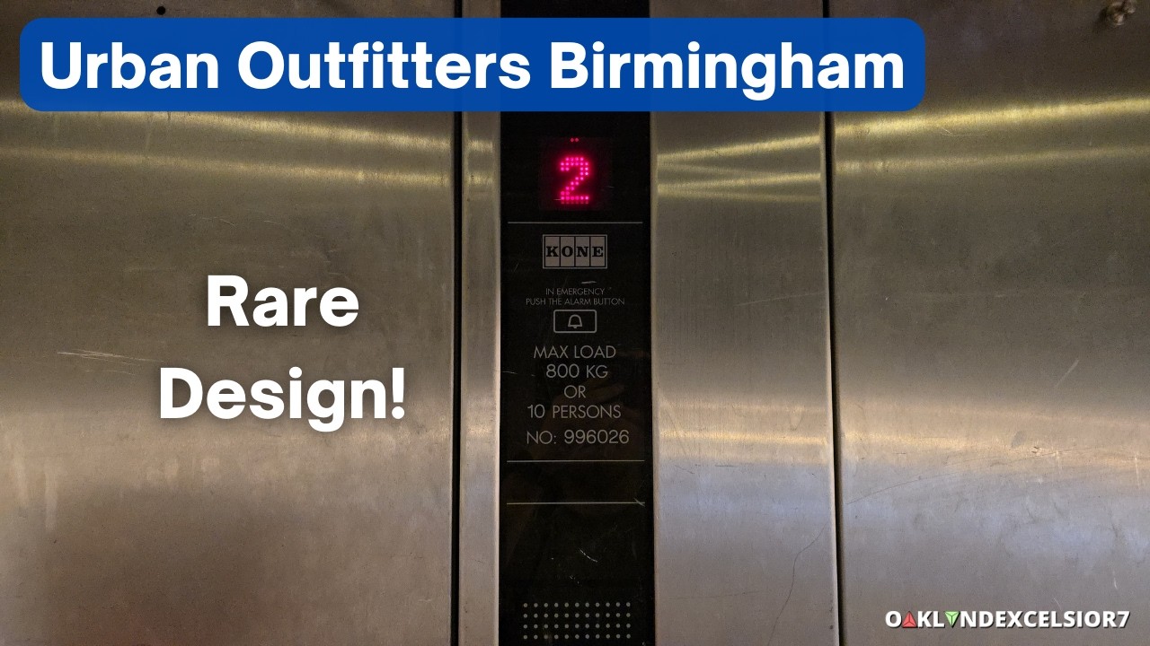 KONE TMS Lift at Urban Outfitters Birmingham