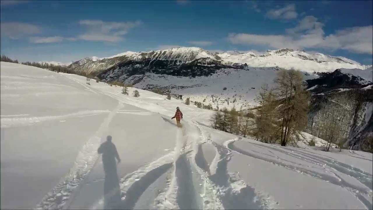 Poudreuse at Vars - La Foret blanche