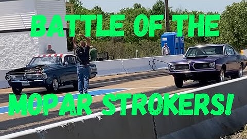 Barracuda DragCar: Arm Drop Racing Against a REAL 750 Horsepower Mopar! #nonamenationals #Mopar