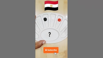 Guess The Mixed Colors | Flag | #diy #asmr #satisfying #shorts #ytshorts