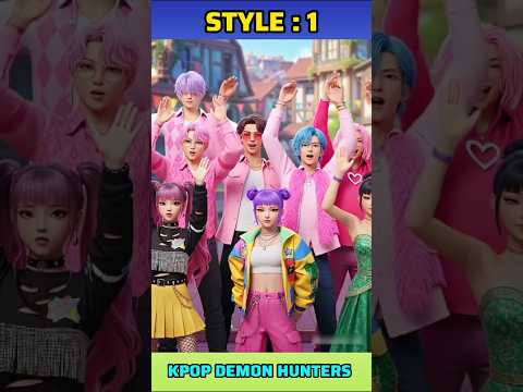 Kpop Demon Hunters Rumi And Jinu Dance Style | HUNTR/X “GOLDEN” | Soda pop Song